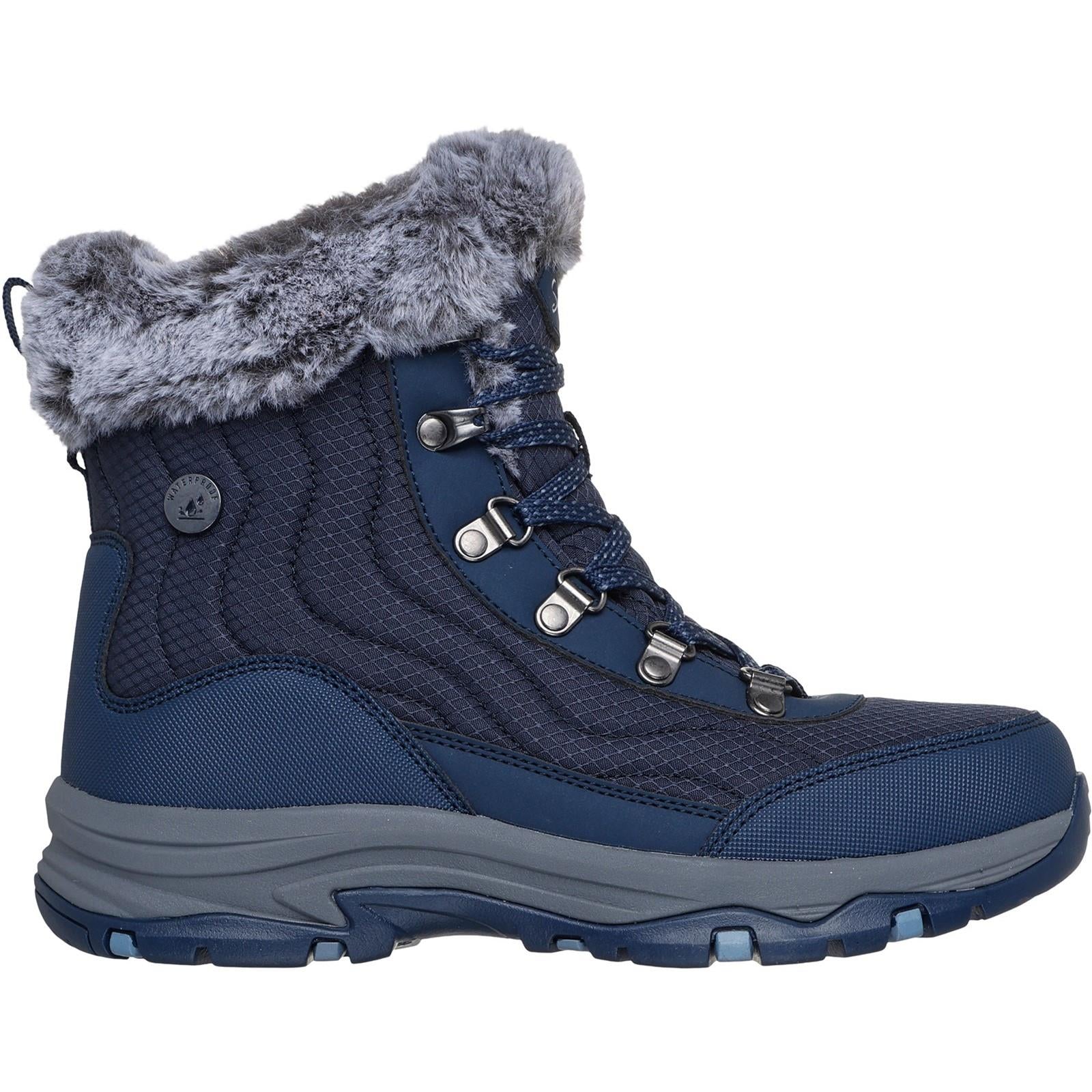 Women's Relaxed Fit Skechers 167893 Trego Stormie Waterproof Boots - Image 7