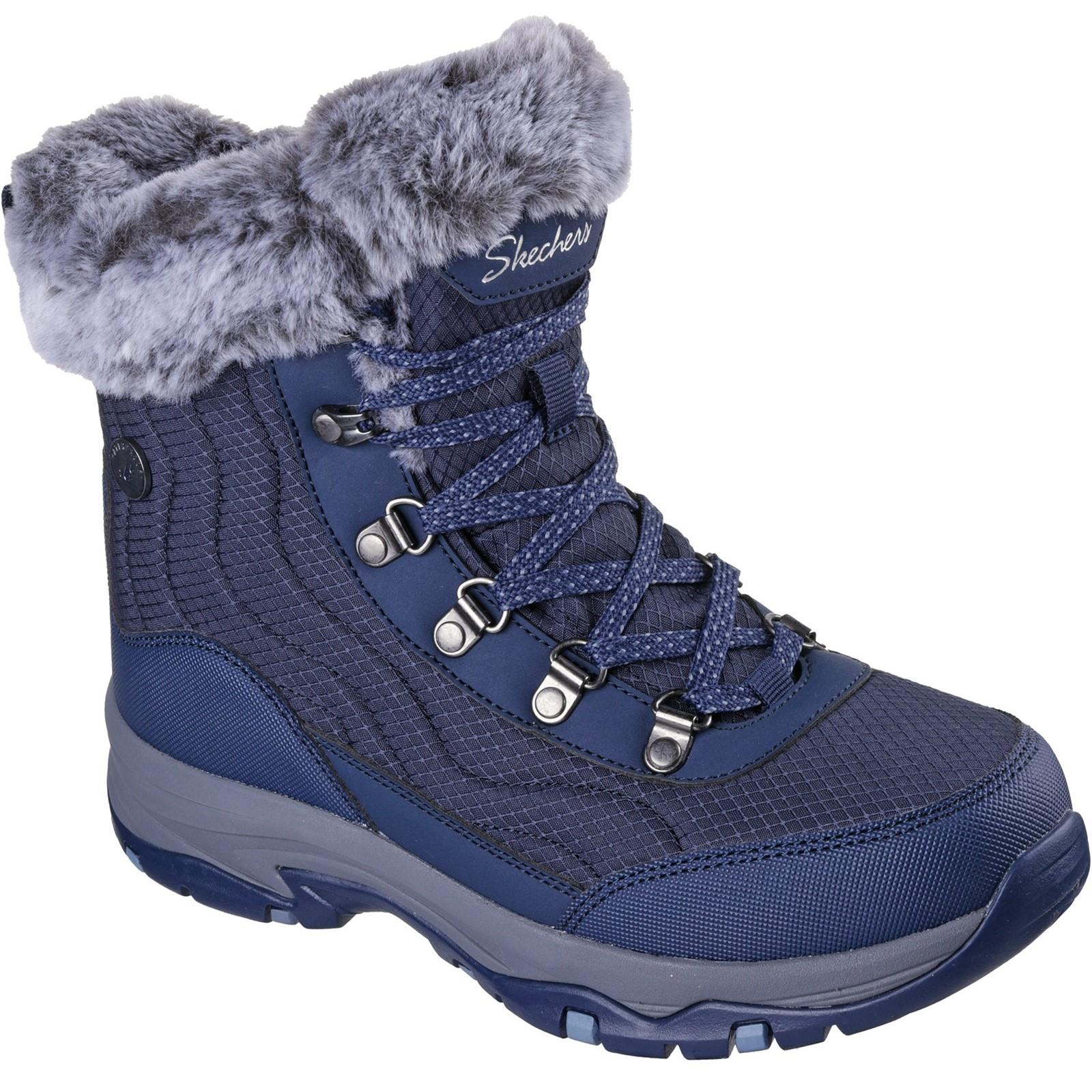 Women's Relaxed Fit Skechers 167893 Trego Stormie Waterproof Boots - Image 8