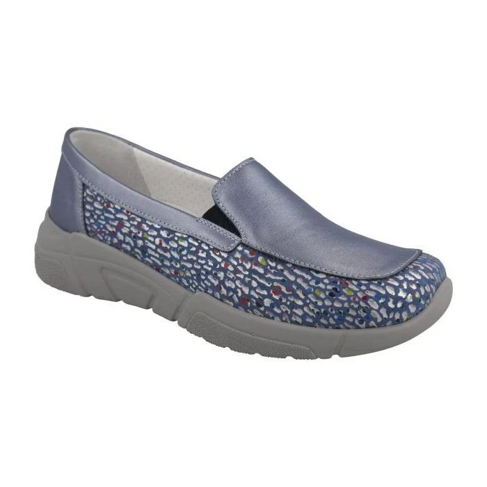 Women's Wide Fit DB Beetle Loafer Shoes - Image 3