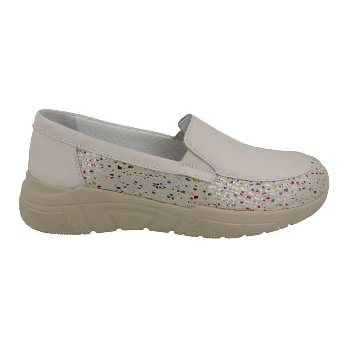 Women's Wide Fit DB Beetle Loafer Shoes - Image 7