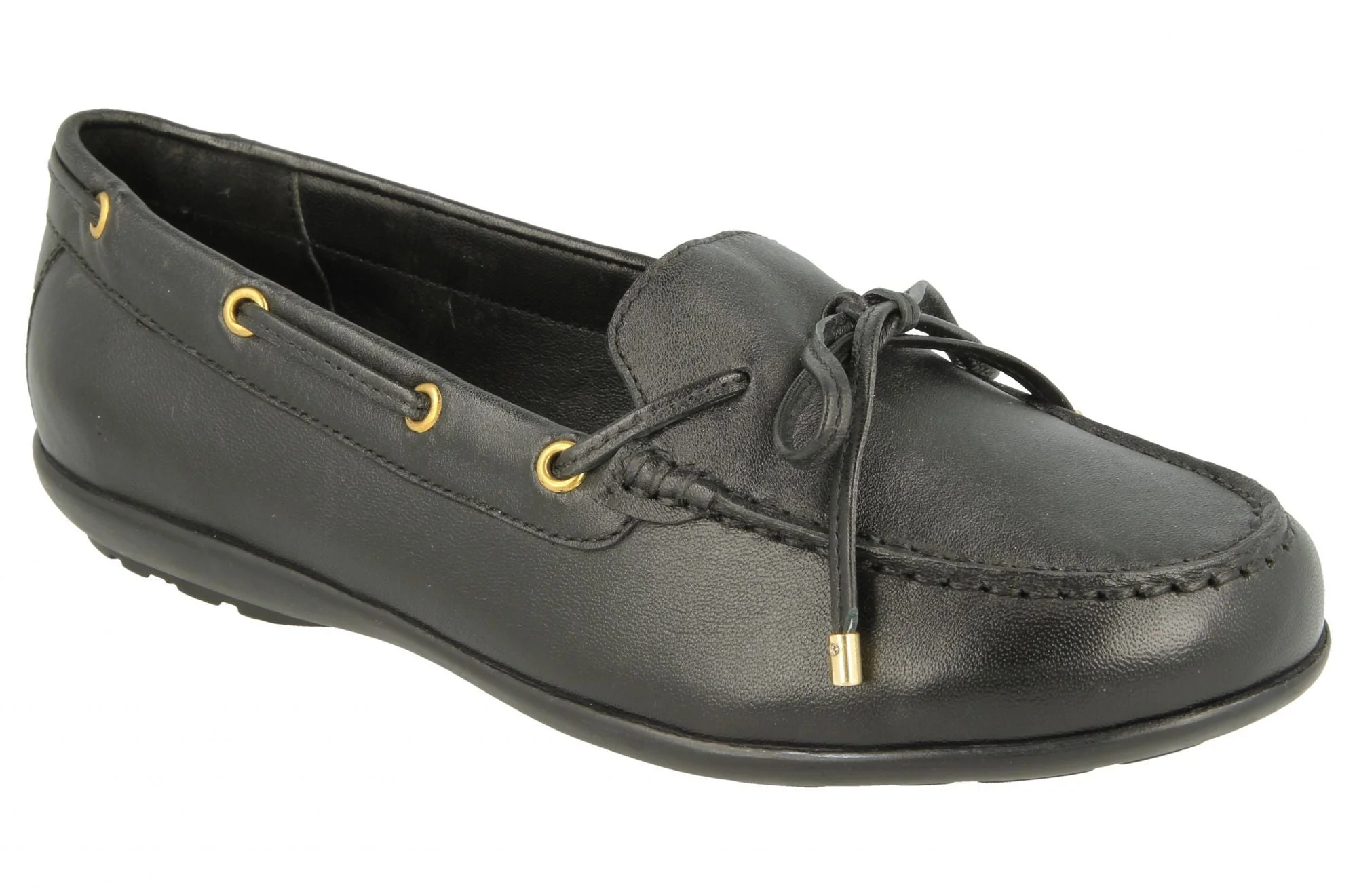 Womens Wide Fit DB Bow Shoes - Image 2