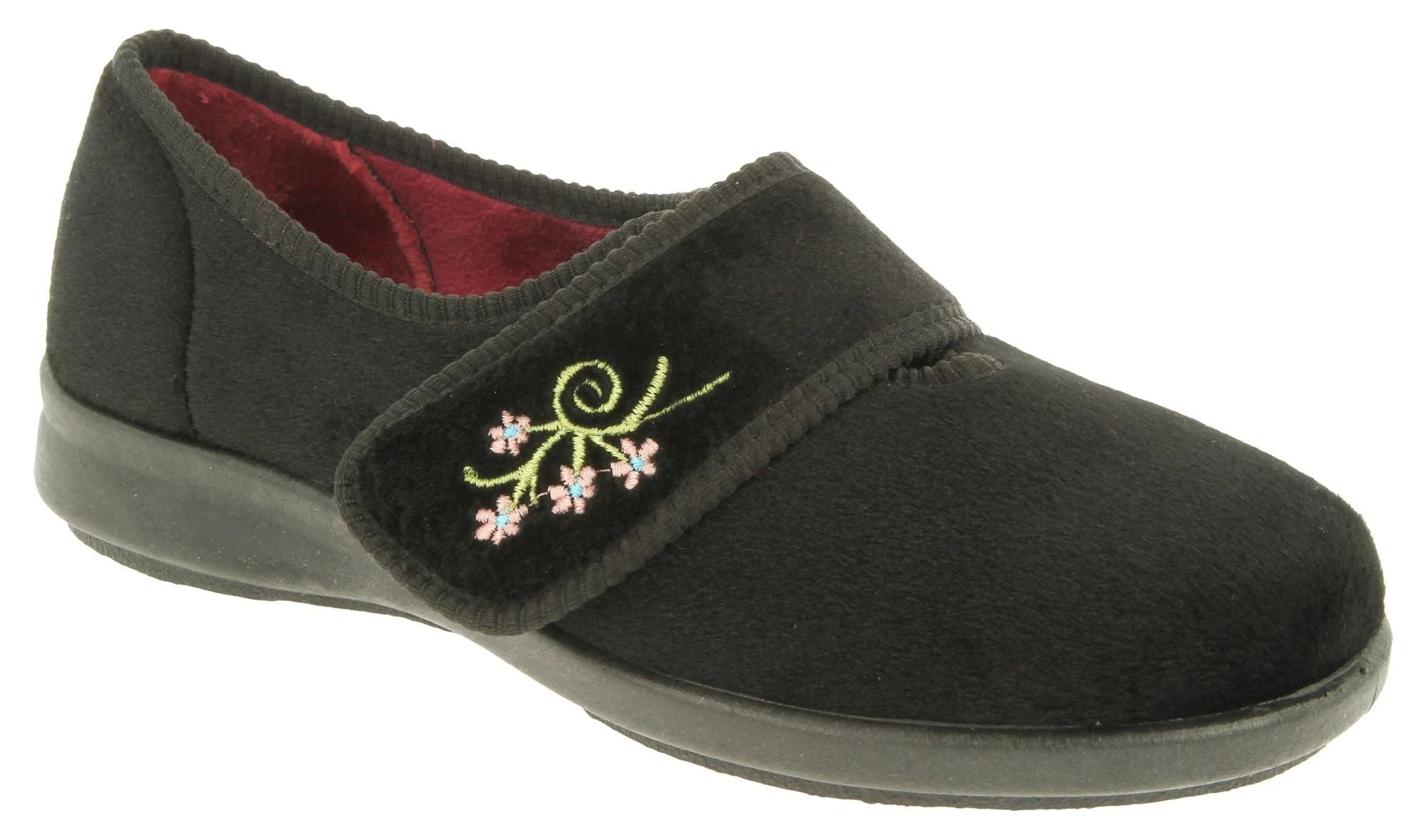 Womens Wide Fit DB Caroline 2 Slippers - Image 3