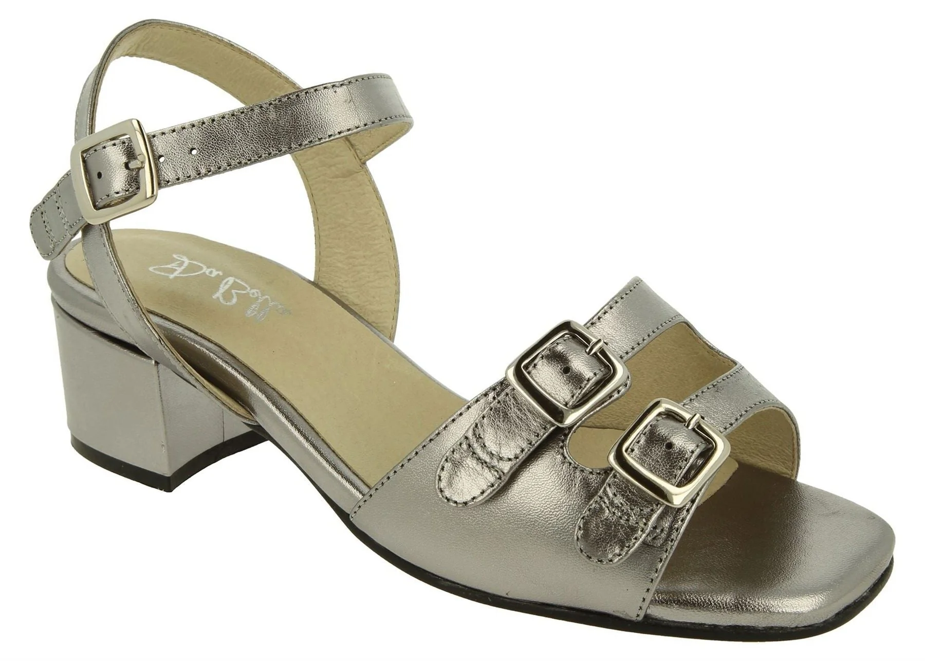 Womens Wide Fit DB Curlew Sandals - Image 8