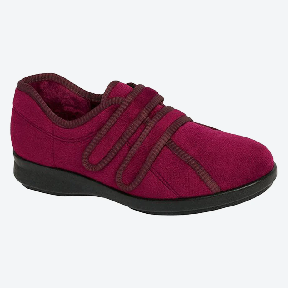 Womens Wide Fit DB Eunice Slippers - Image 8