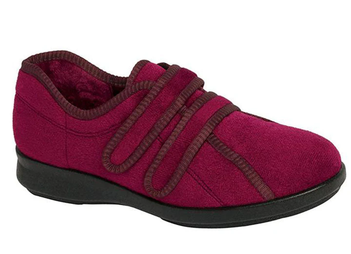 Womens Wide Fit DB Eunice Slippers - Image 9