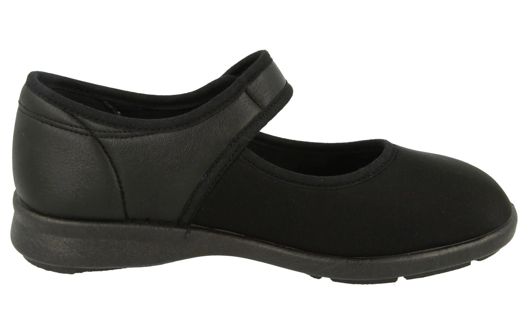Womens Wide Fit DB Eve Shoes - Image 3
