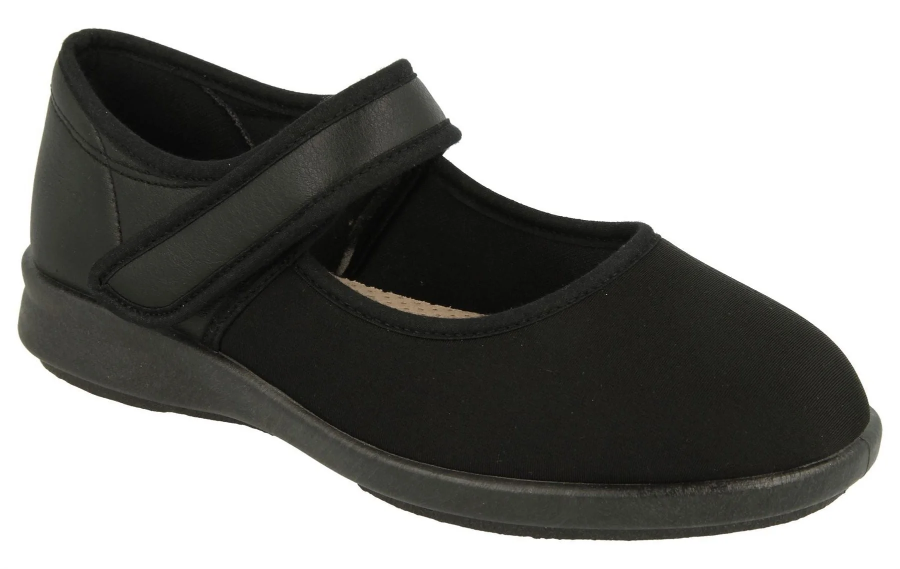 Womens Wide Fit DB Eve Shoes - Image 4