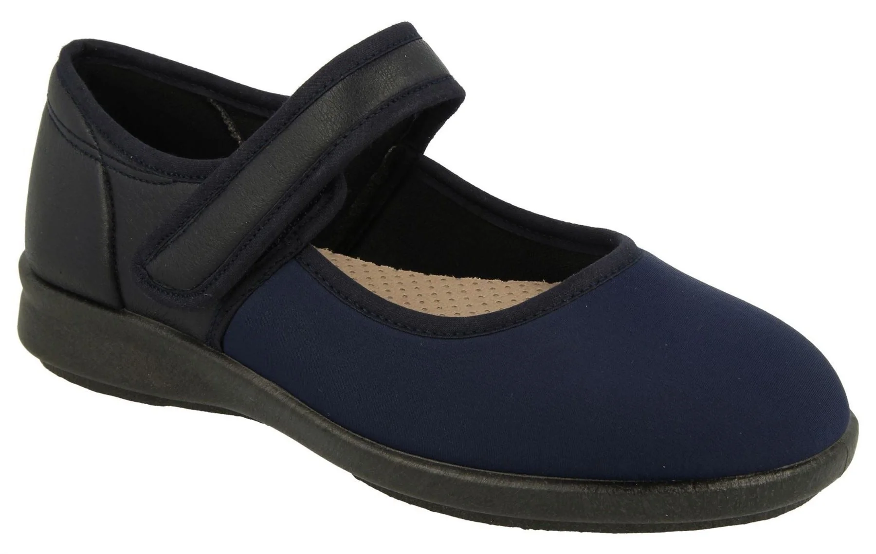 Womens Wide Fit DB Eve Shoes - Image 9