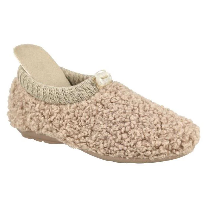 Women's Wide Fit DB Florentine Slippers - Image 10