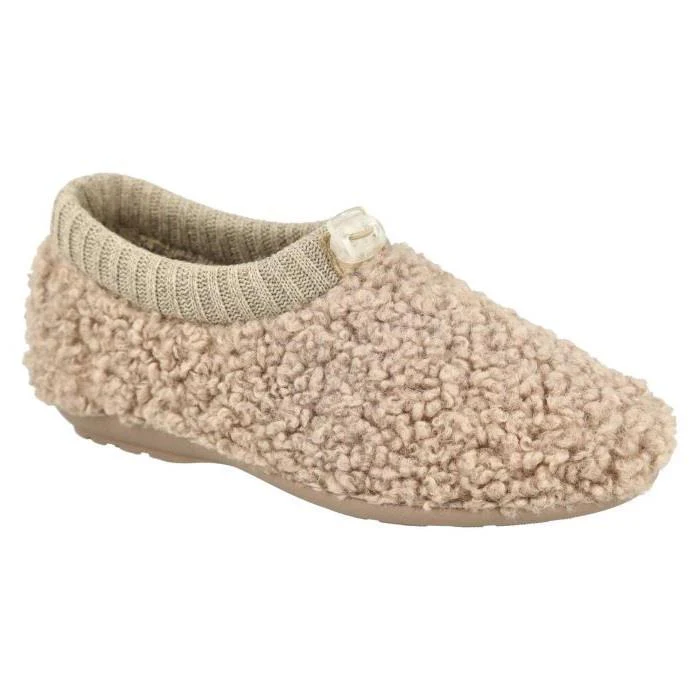Women's Wide Fit DB Florentine Slippers - Image 8