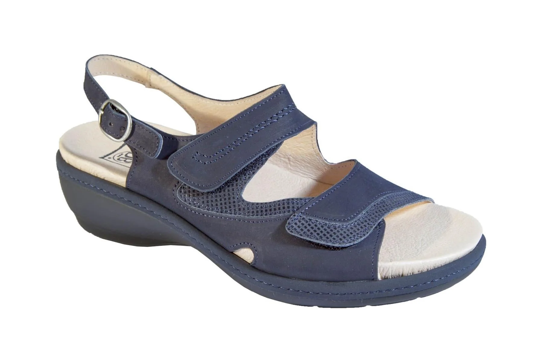 Womens Wide Fit DB Georgina Sandals - Image 6