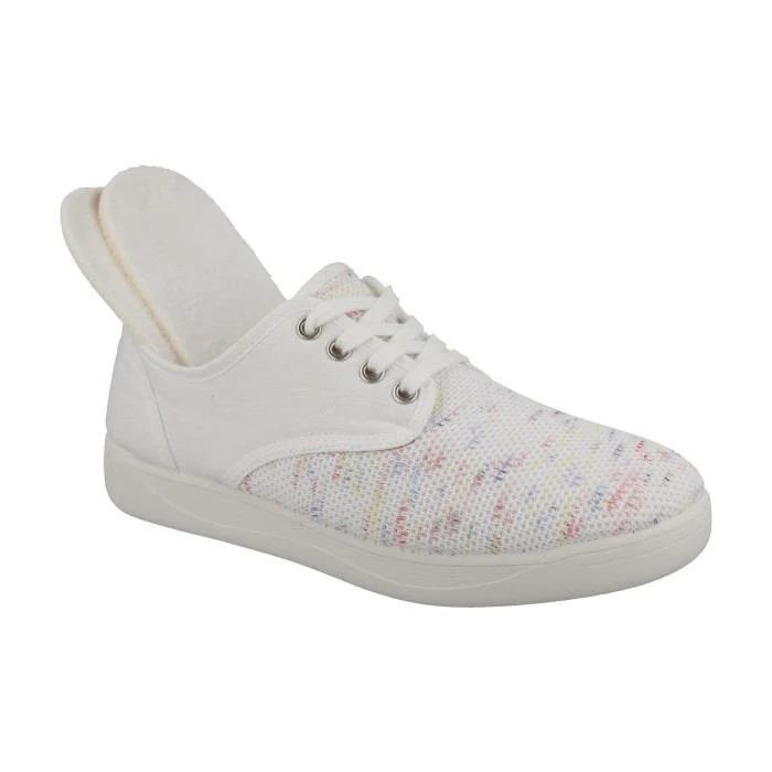 Women's Wide Fit DB Giraffe Canvas Shoes - Image 12