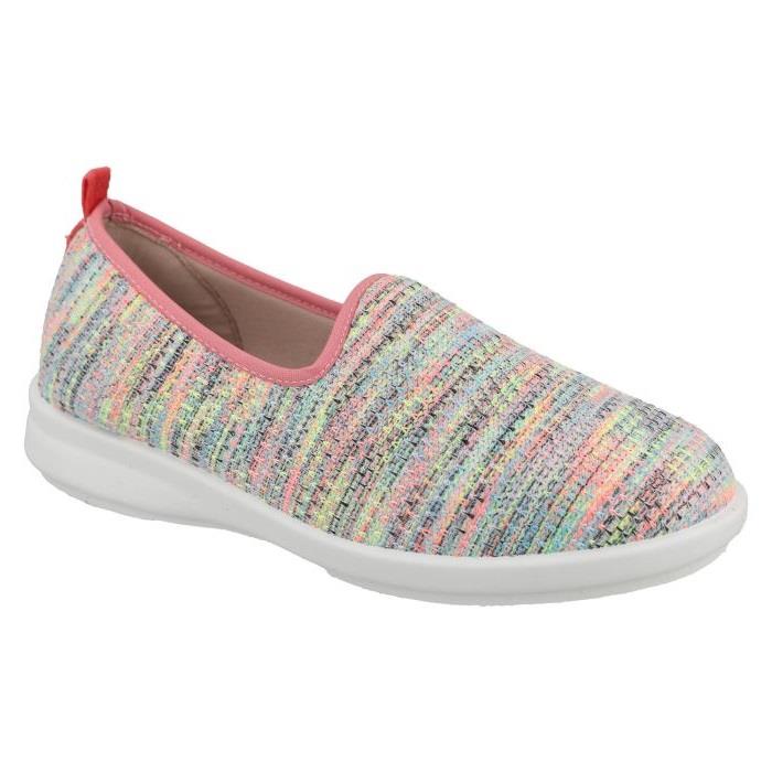 Women's Wide Fit DB Greta Canvas Shoes - Image 10