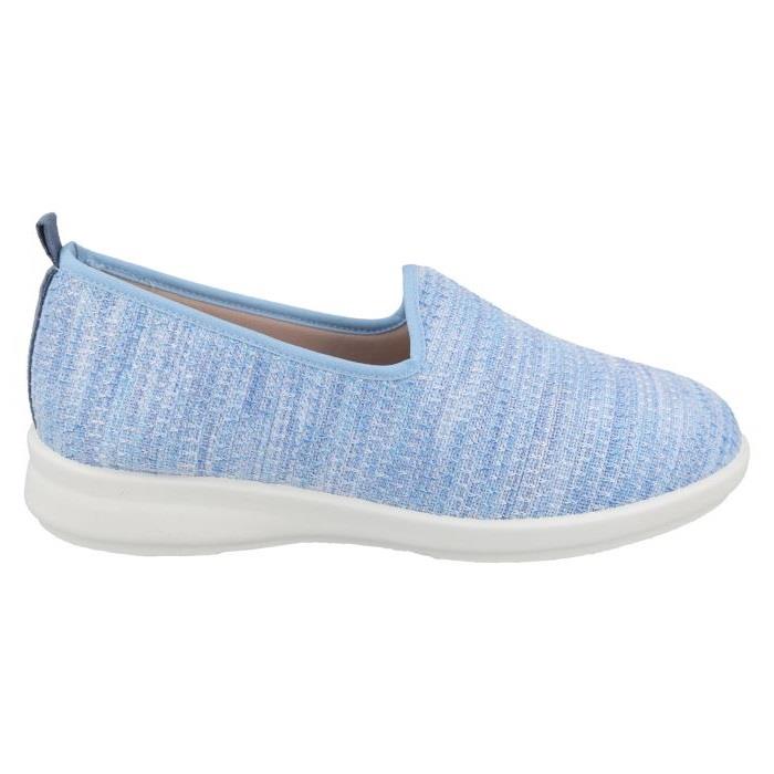Women's Wide Fit DB Greta Canvas Shoes - Image 6