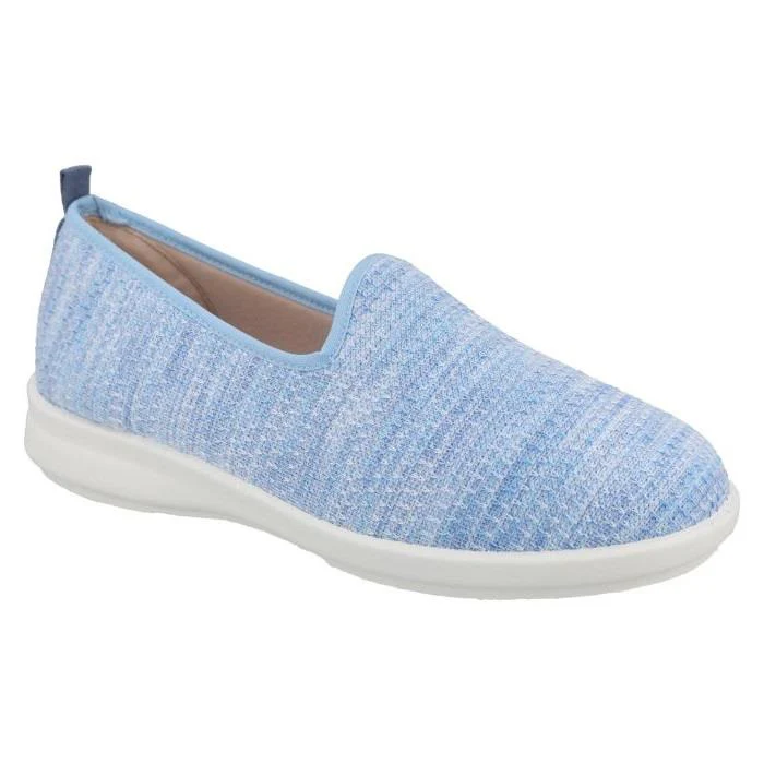 Women's Wide Fit DB Greta Canvas Shoes - Image 7