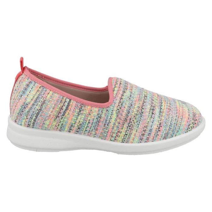 Women's Wide Fit DB Greta Canvas Shoes - Image 9