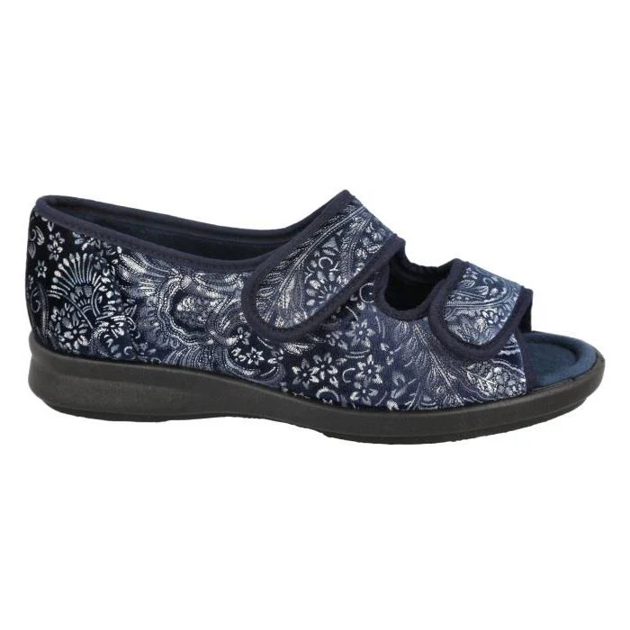 Women's Wide Fit DB Hoe Slippers - Image 2