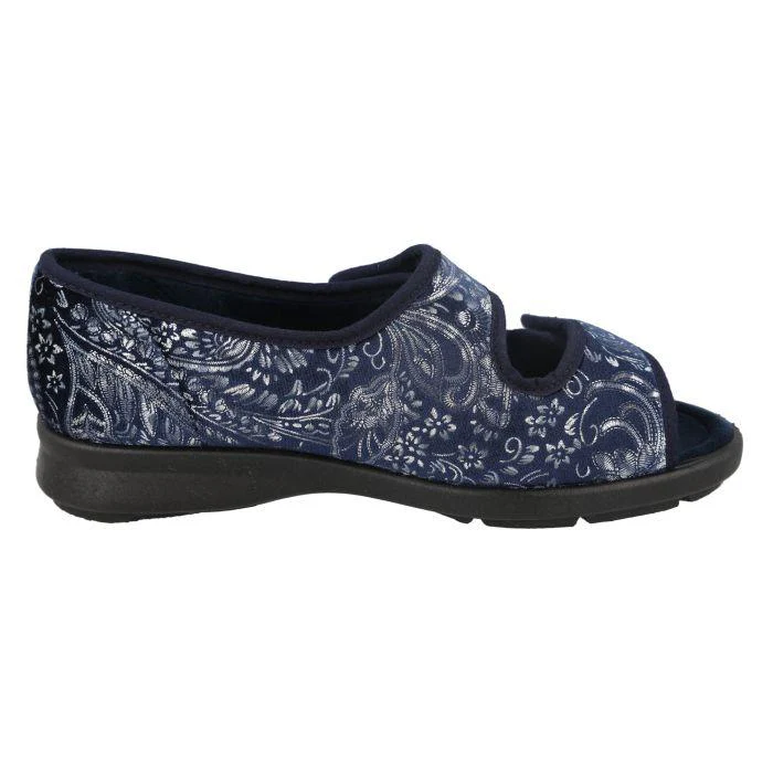 Women's Wide Fit DB Hoe Slippers - Image 4