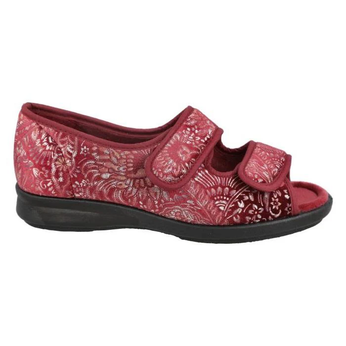 Women's Wide Fit DB Hoe Slippers - Image 6