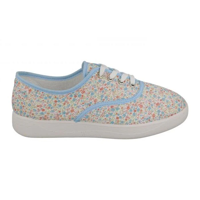 Women's Wide Fit DB Kangaroo Canvas Shoes - Image 2