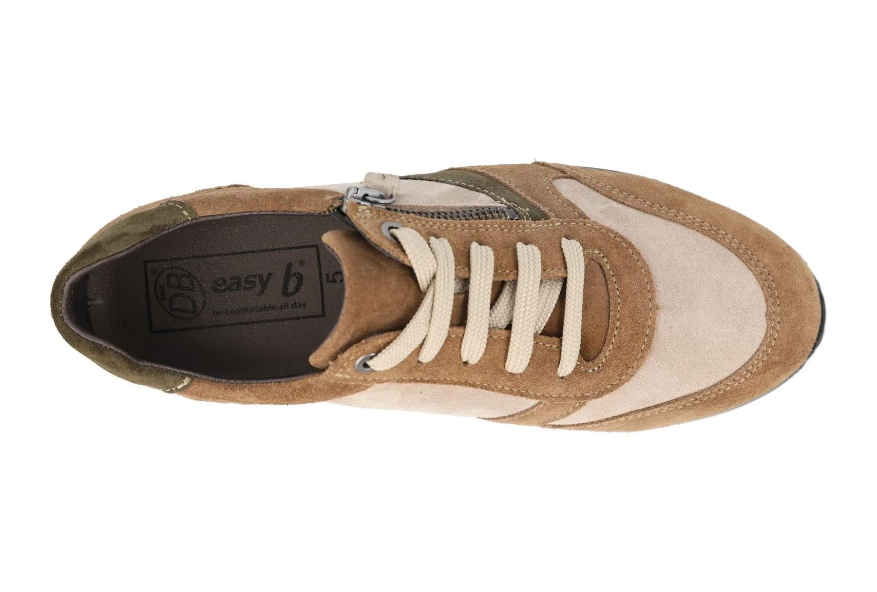 Women's Wide Fit DB Kingfisher Trainers - Image 10