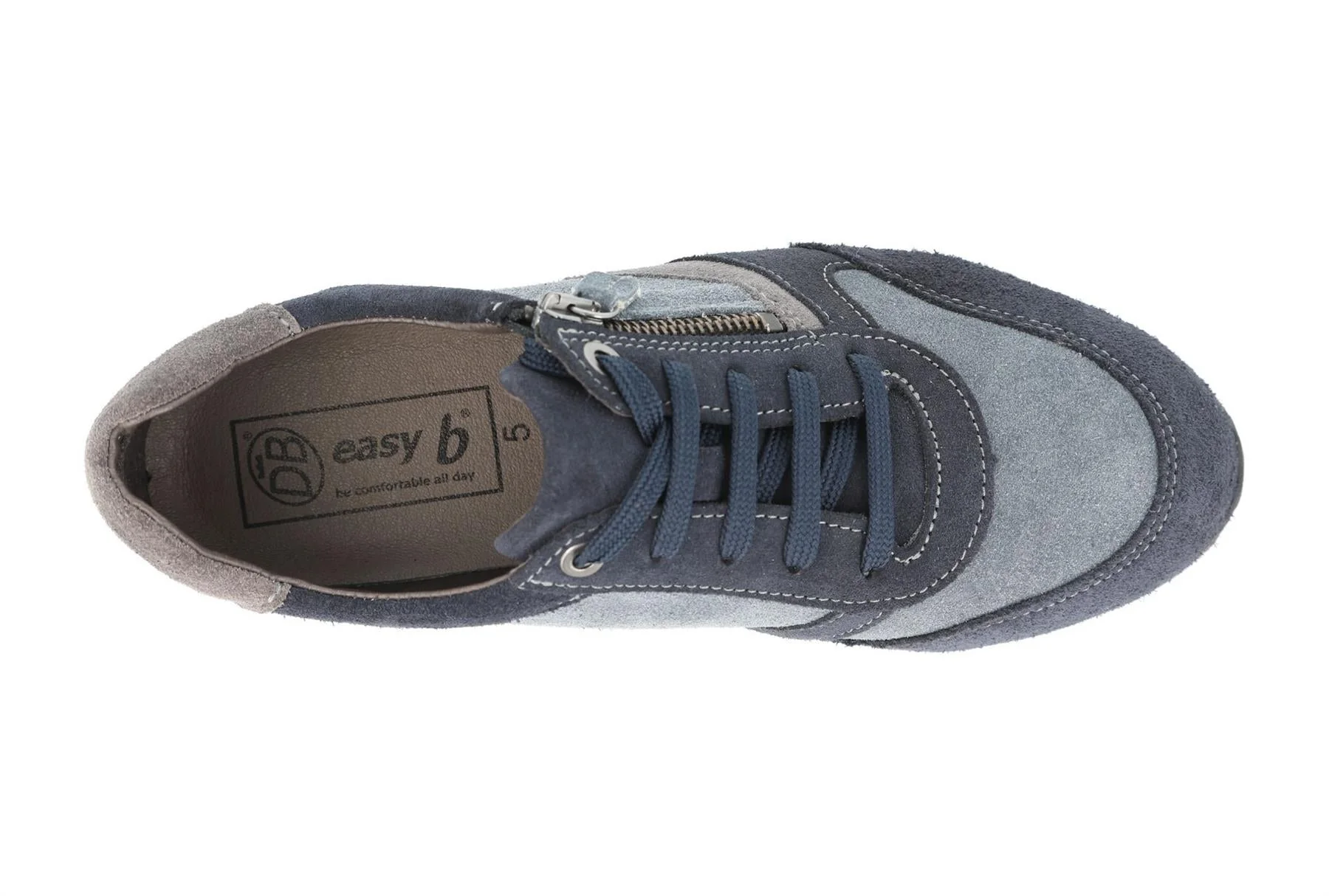 Women's Wide Fit DB Kingfisher Trainers - Image 5