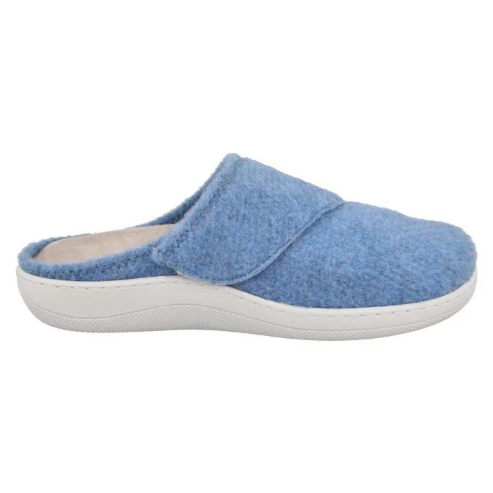Women's Wide Fit DB Lake Mule Slippers - Image 6