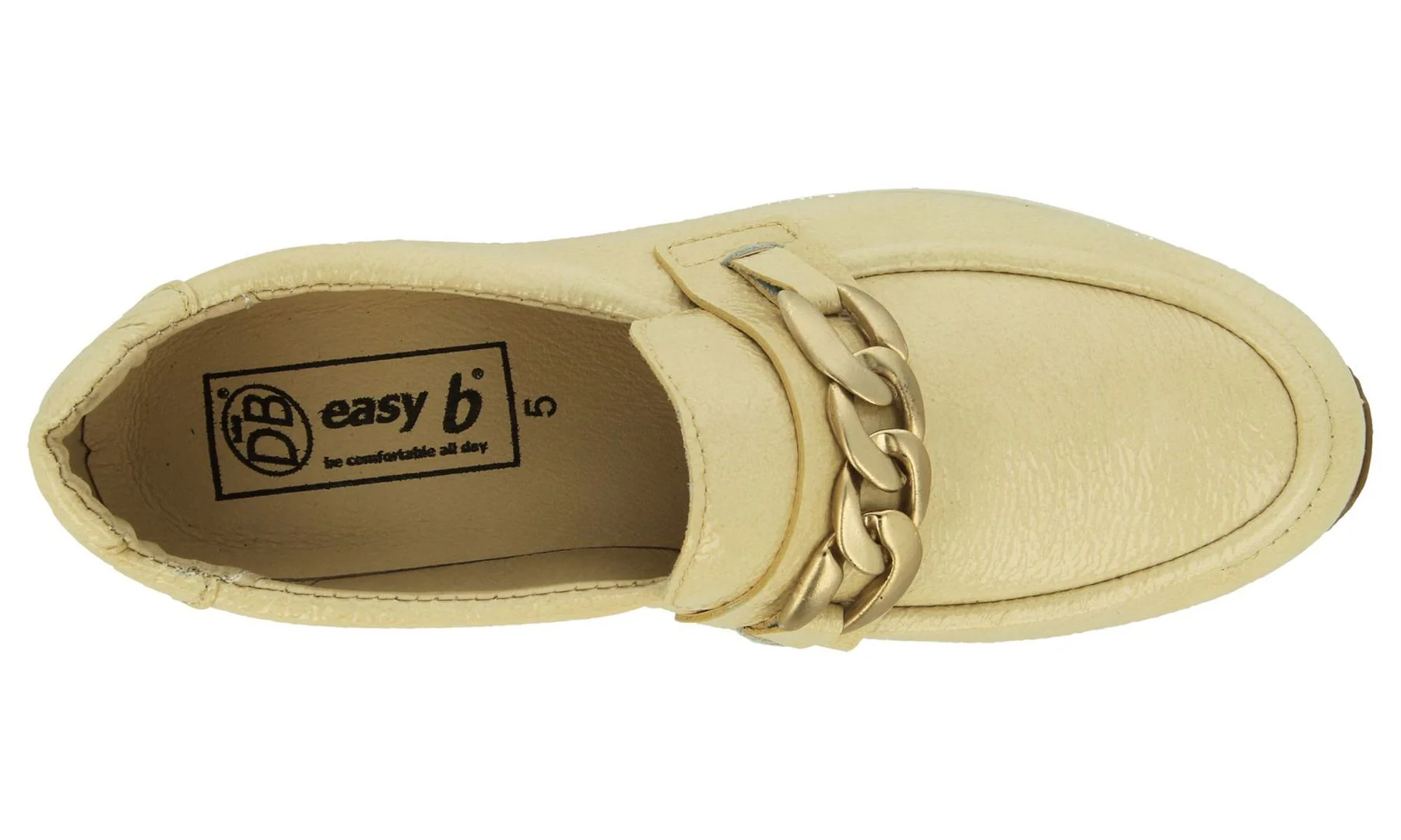 Womens Wide Fit DB Mandarin Shoes - Image 8