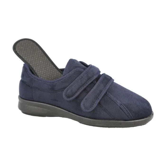 Women's Wide Fit DB Mansfield Slippers - Image 9