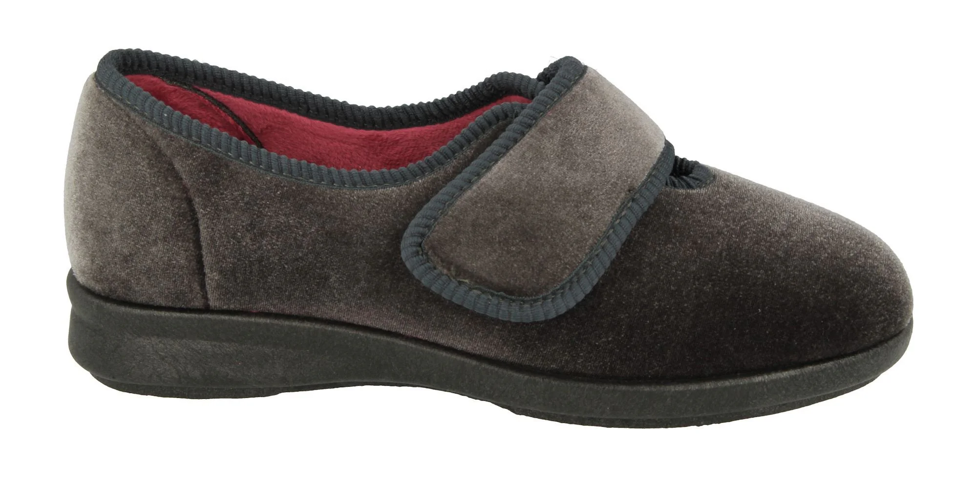 Womens Wide Fit DB Nellie Slippers - Image 8