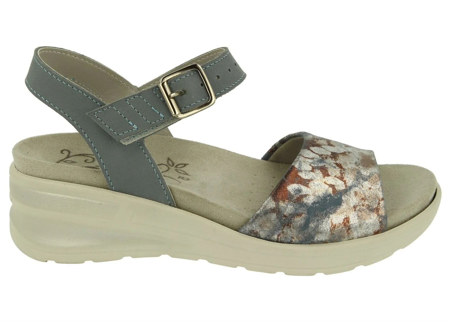 Womens Wide Fit DB Nightjar Sandals - Image 7