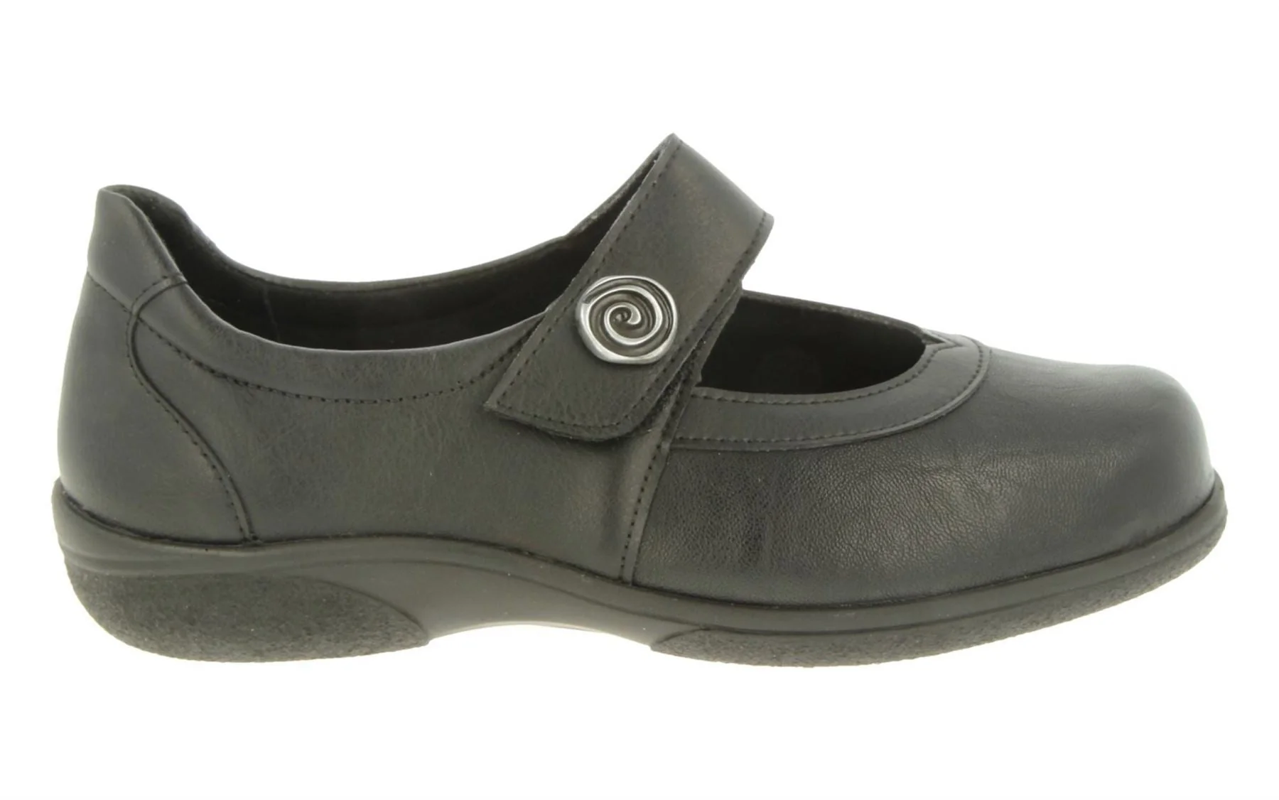 Womens Wide Fit DB Patience Shoes - Image 2