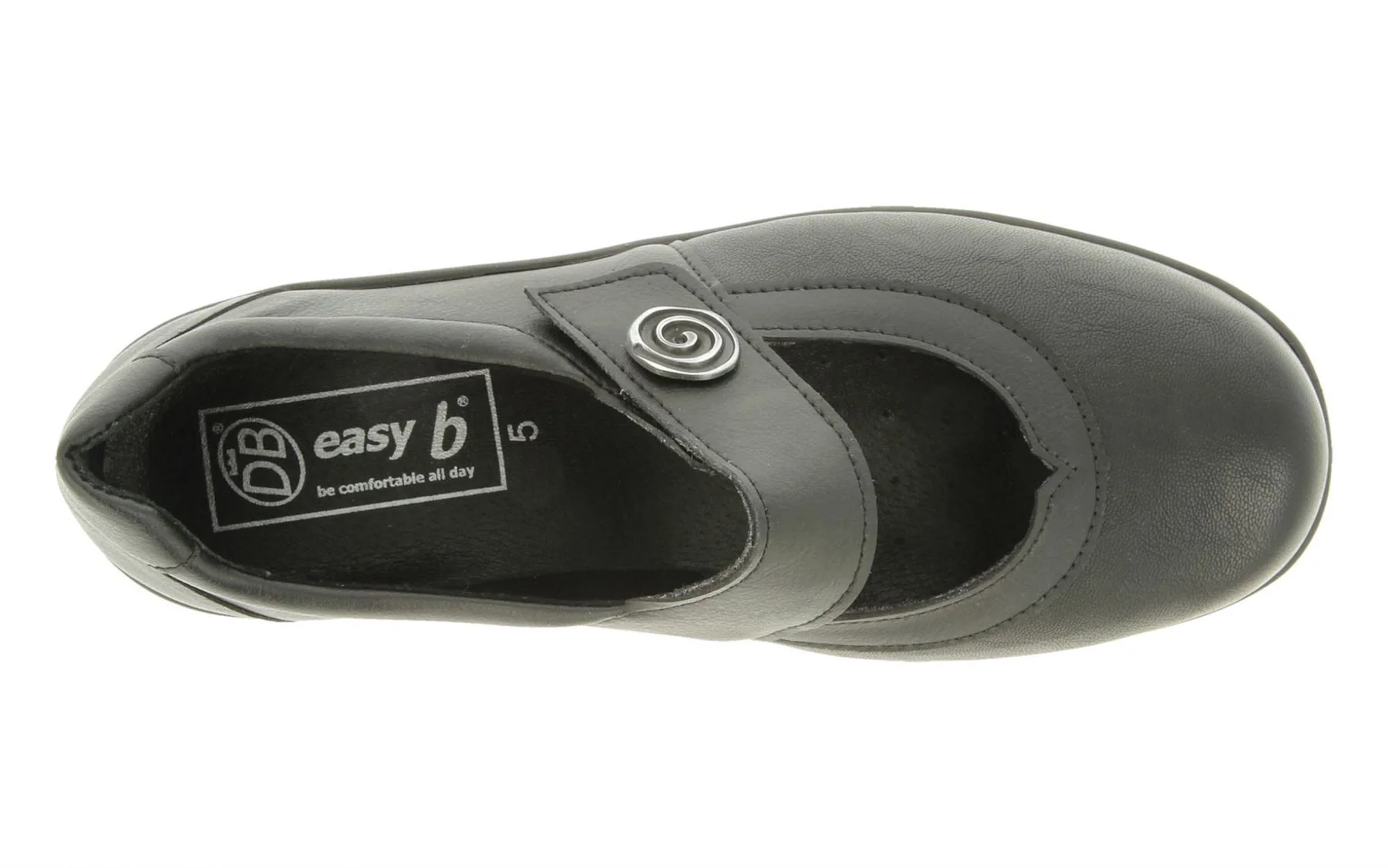 Womens Wide Fit DB Patience Shoes - Image 5