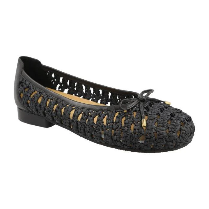 Women's Wide Fit DB Raffia Shoes - Image 3