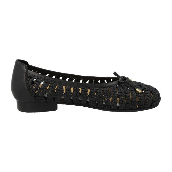 Women's Wide Fit DB Raffia Shoes - Image 4