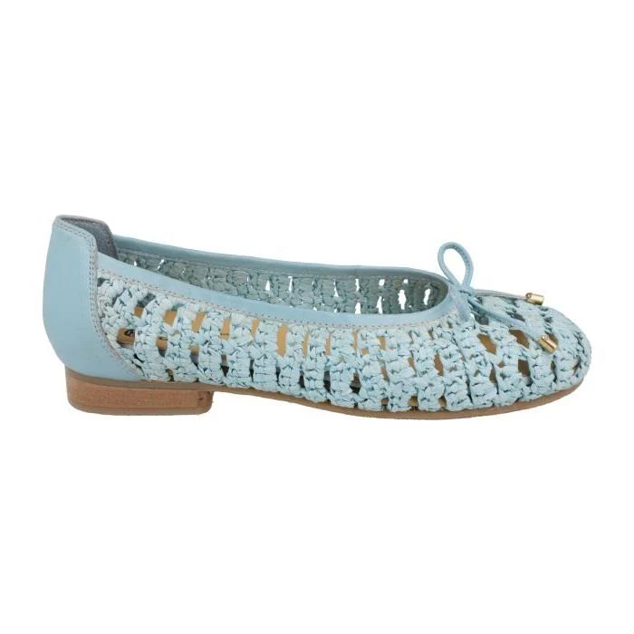 Women's Wide Fit DB Raffia Shoes - Image 6