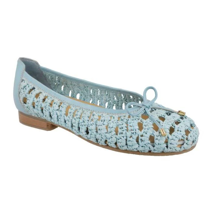 Women's Wide Fit DB Raffia Shoes - Image 7