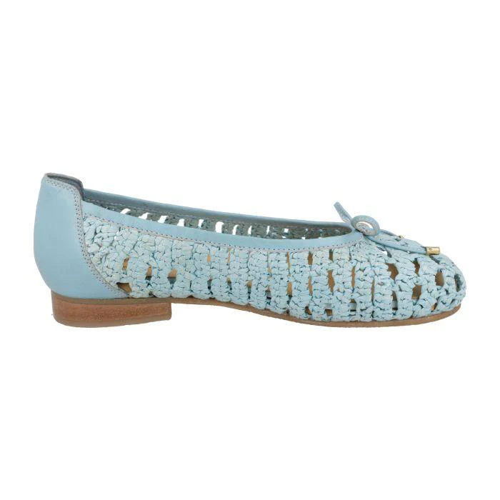 Women's Wide Fit DB Raffia Shoes - Image 8