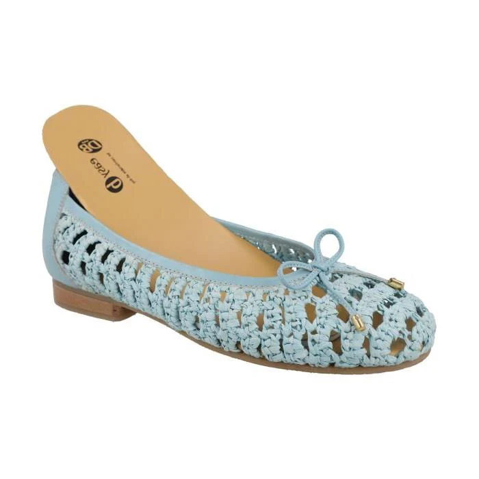 Women's Wide Fit DB Raffia Shoes - Image 9