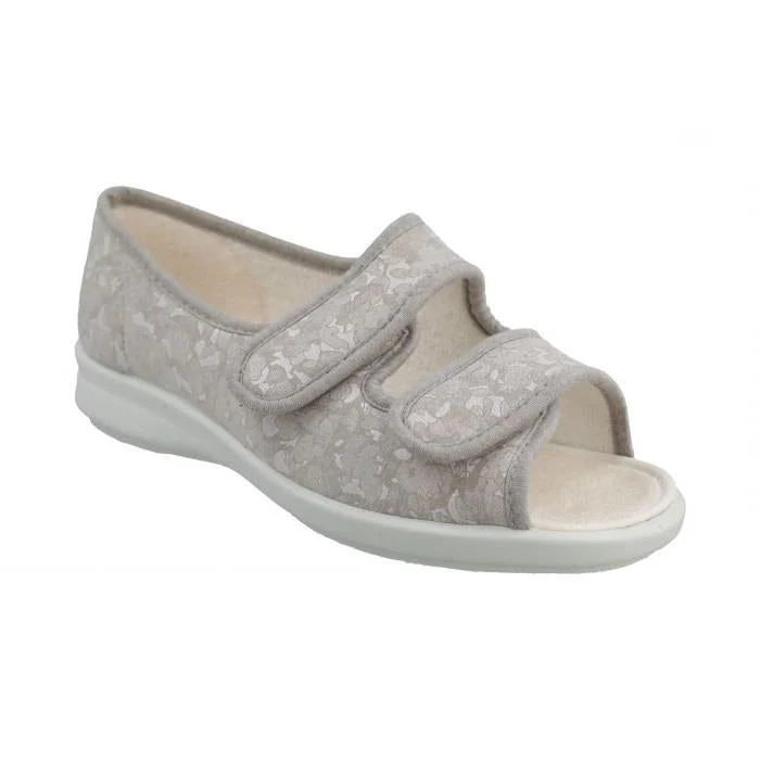 Women's Wide Fit DB Rattle Canvas Shoes - Image 3