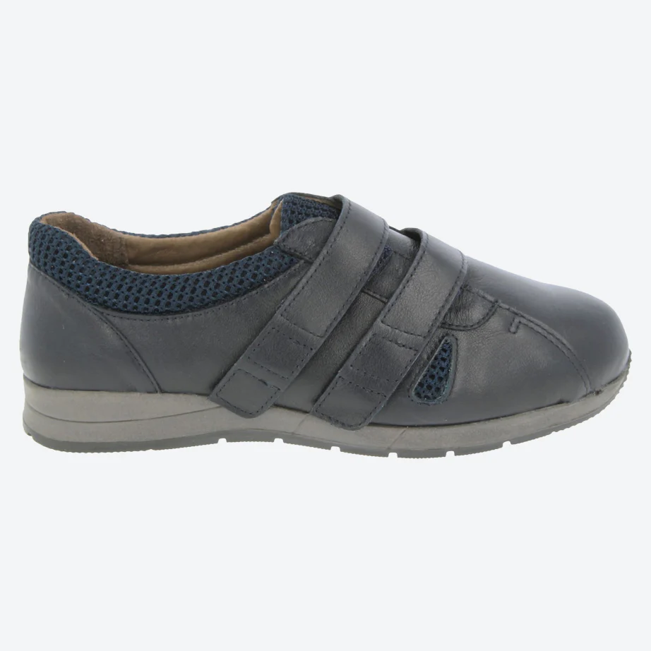 Womens Wide Fit DB Riley Leather Shoes - Image 11
