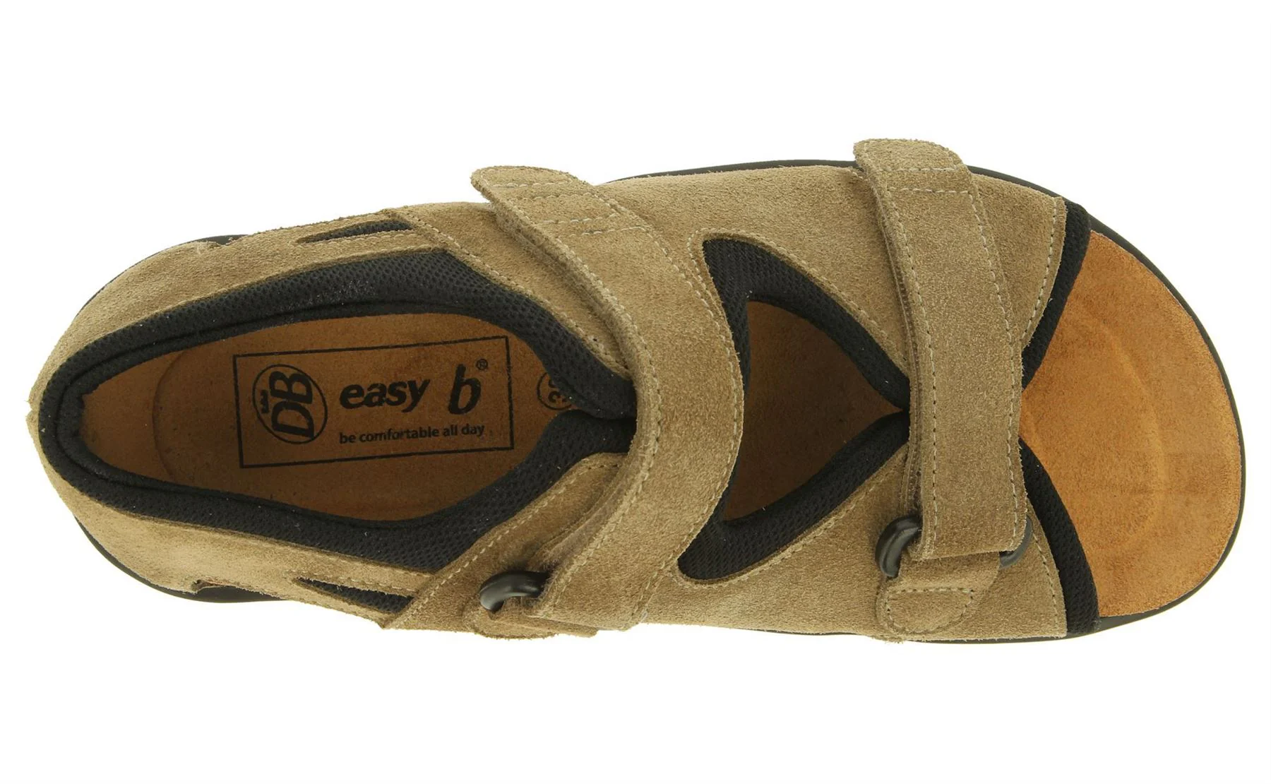 Womens Wide Fit DB Starling Sandals - Image 10