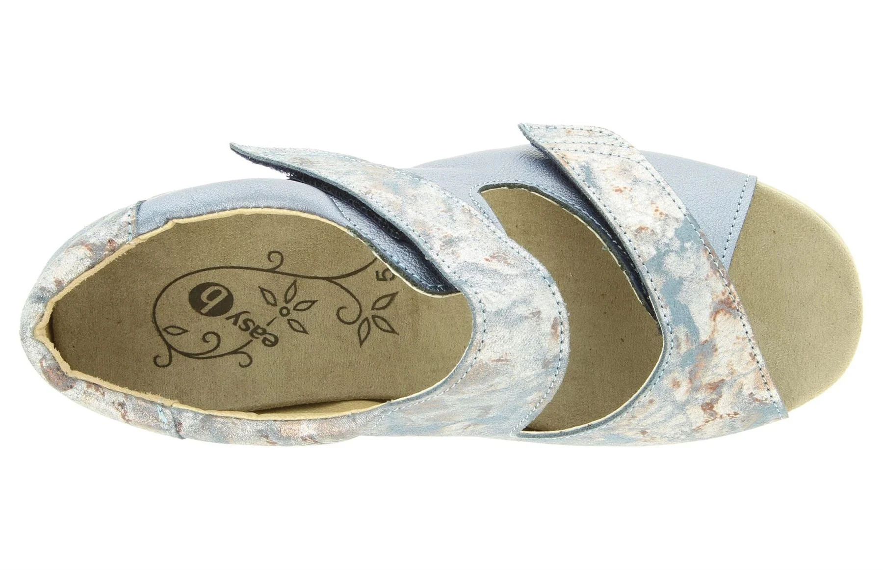 Womens Wide Fit DB Surf Sandals - Image 10