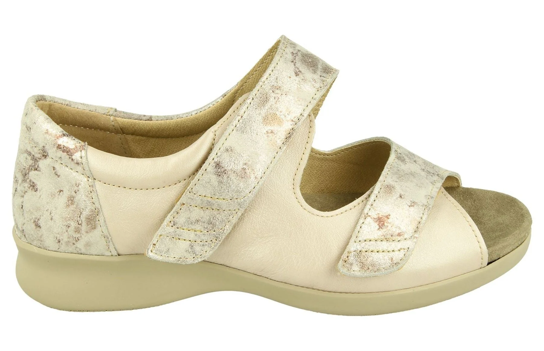 Womens Wide Fit DB Surf Sandals - Image 2