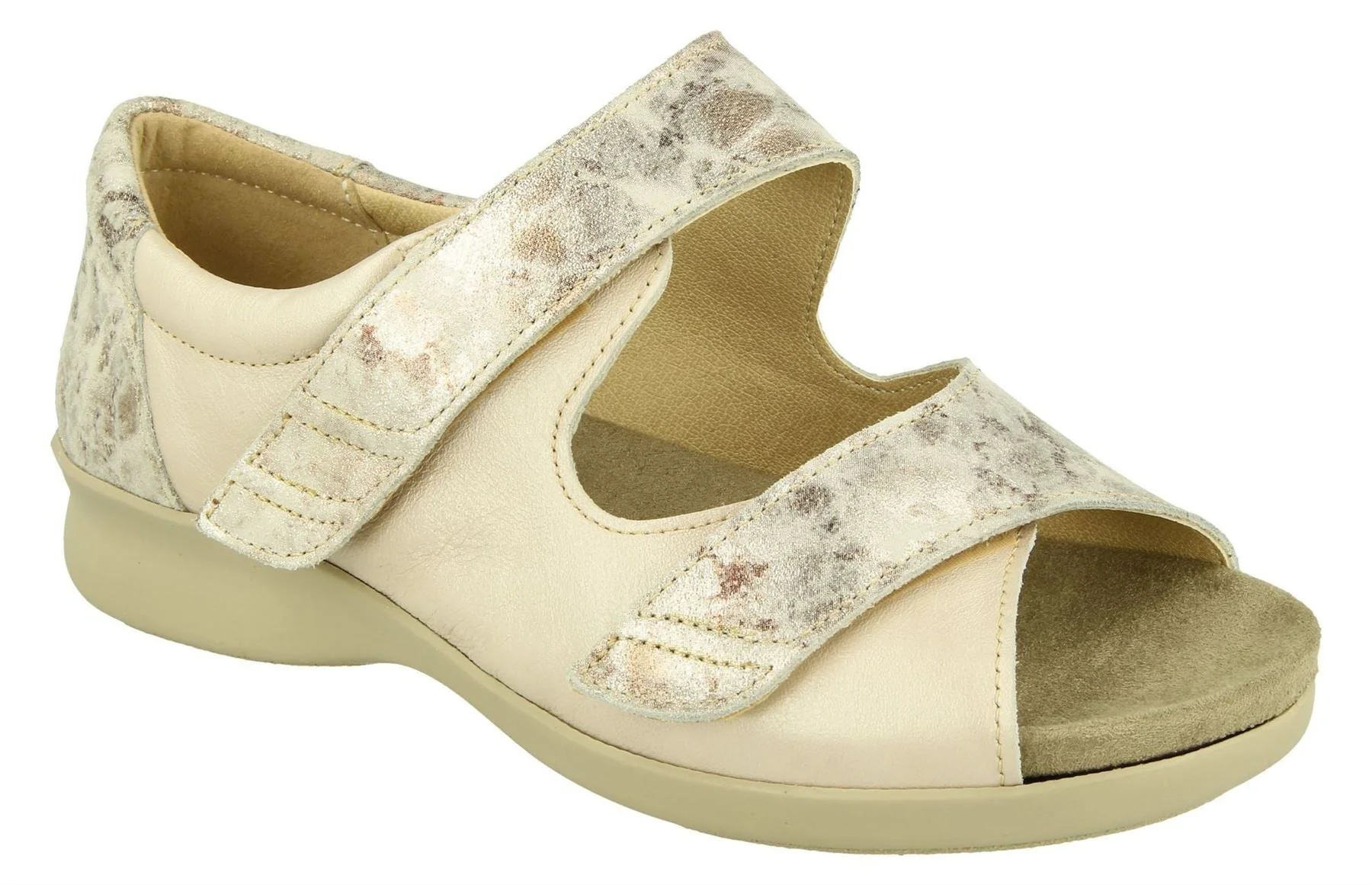 Womens Wide Fit DB Surf Sandals - Image 3