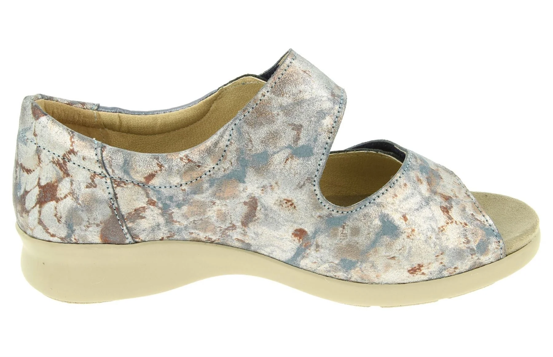 Womens Wide Fit DB Surf Sandals - Image 9