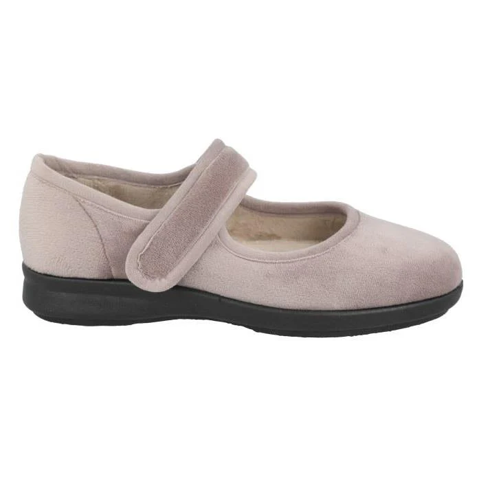 Women's Wide Fit DB Trilby Slippers - Image 8