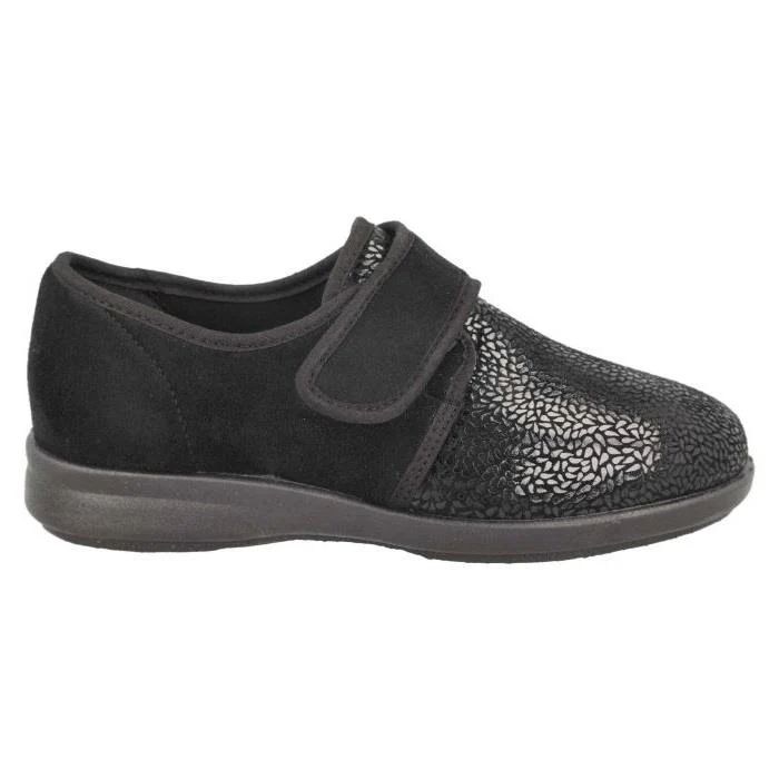 Women's Wide Fit DB Vanilla Shoes/Slipper - Image 2