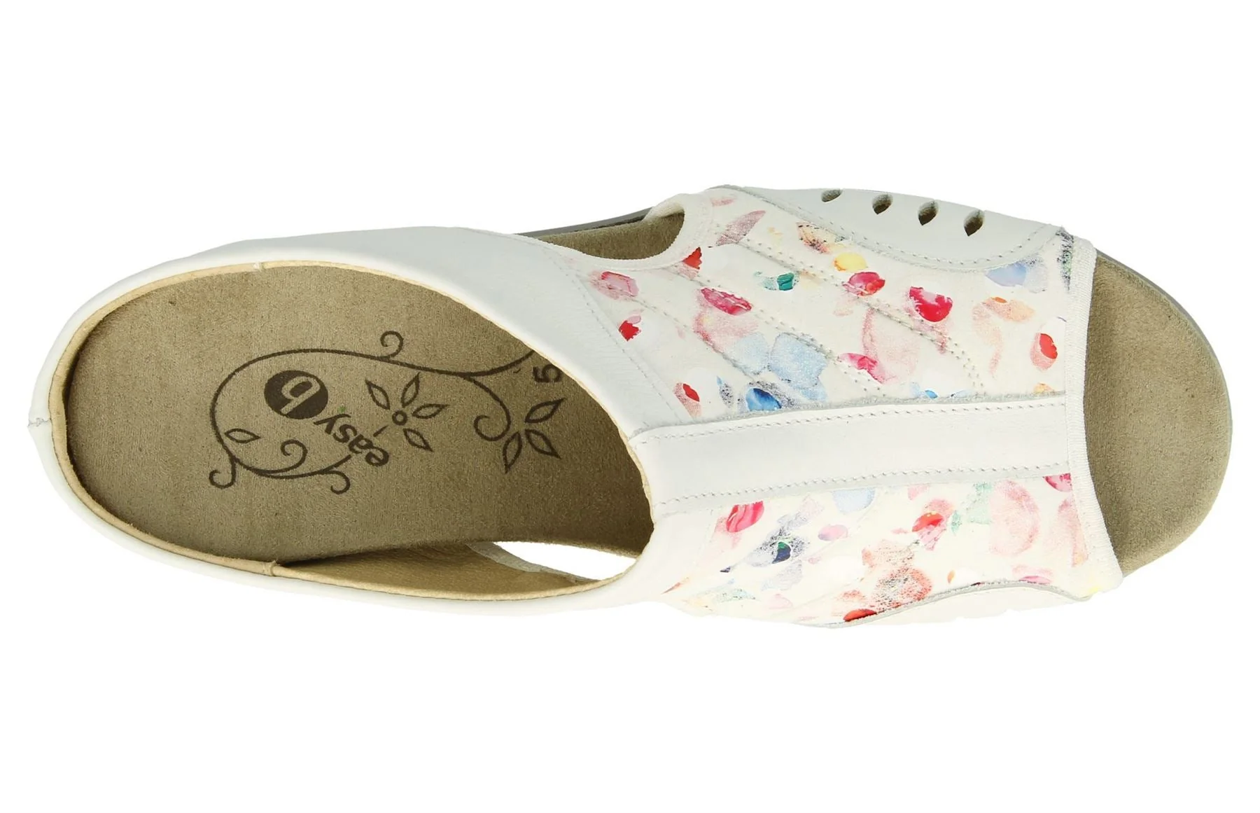 Womens Wide Fit DB Wigeon Mules - Image 12