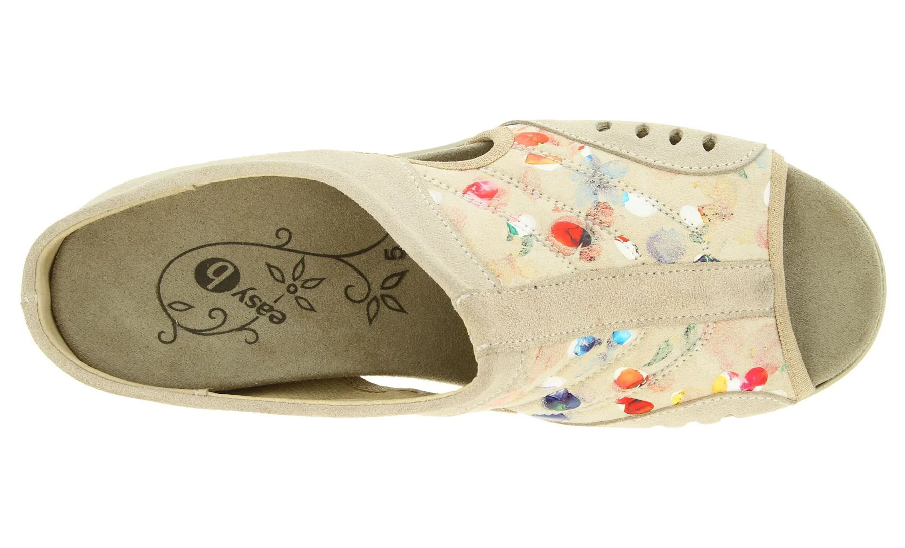 Womens Wide Fit DB Wigeon Mules - Image 4